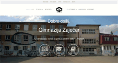Desktop Screenshot of gimza.edu.rs